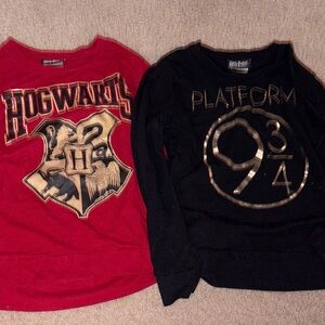 Warner Bros. Harry Potter Hogwarts Red and Black sweatshirts size 7/8